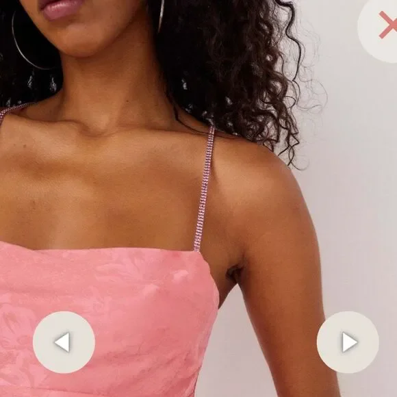 For Love & Lemons Pink Mini Slip Dress - Picture 4 of 4